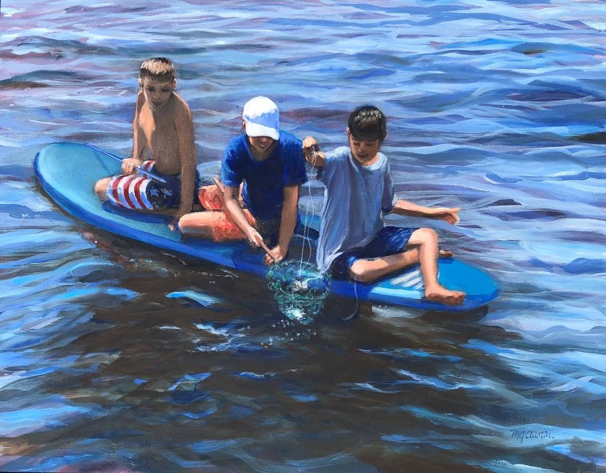 Honorary Daniel E. Greene NA Memorial Award in Oils & Acrylics	           $500