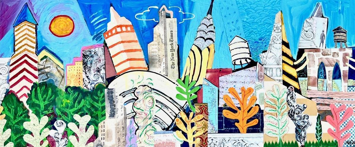 Vincent J. Nardone President Emeritus Award in Collage & Mixed Media $500