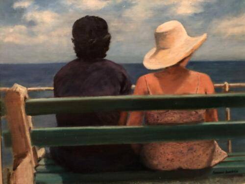 By The Sea, Oils/Acrylics