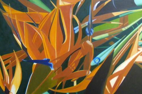 Birds Of Paradise, Oils/Acrylics