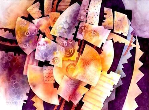 Party Papers in Purple, Aquamedia