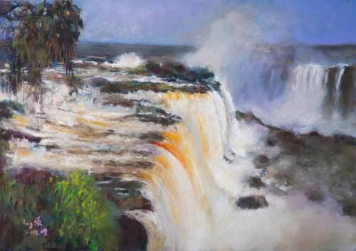 Iguazu Falls, Pastels
