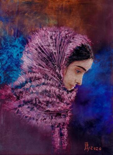 Tenderness Kashmir , Pastels