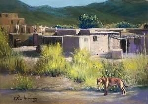 With a Dog is Beautiful, Pastels