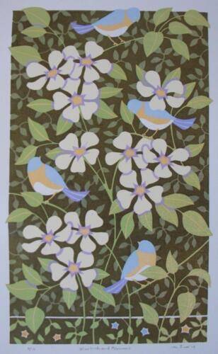Bluebirds and Blossoms, Graphics