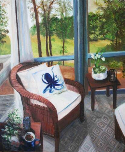 My Private Corner, Oils/Acrylics