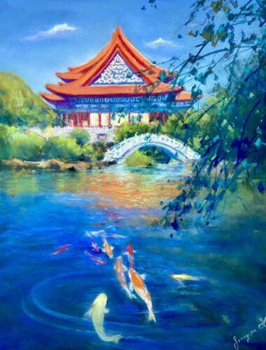 Freedom and Peaceful Life, Pastels