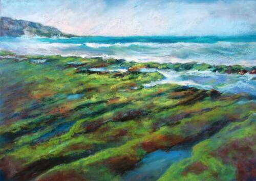 Emerald Stone Trough Coast, Pastels