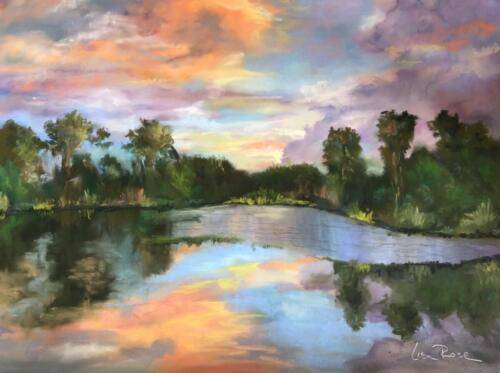 Sanctuary Sunrise, Pastels