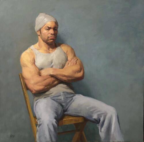 Dwayne, Oils/Acrylics