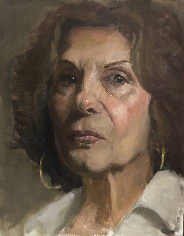 Self-Portrait, Oils/Acrylics